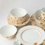 - Milk & Honey 16PCE Dinner Set + Salad Bowl