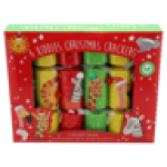 Christmas Kiddies Crackers 25CM 6 Piece
