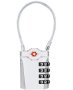 Tsa Luggage Locks With Cable Combination Travel Lock Security Padlock