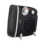 Swan Vertical Or Horizontal Retro Fan Heater Black Grey Red - Red