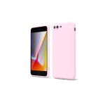 Liquid Silicone Back Case Compatible With Iphone 7 Plus 8 Plus -pink