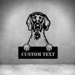 Pointers With Custom Text - 300MM Grey