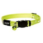 Rogz Neocat Collar Lime Filigree Design Small
