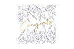 Flowermill Greetings Card – Congrats