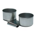 Double Artist Dipper - 2X1.5IN Diameter - Clips On To Palette
