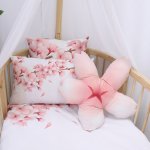 Shaped Pillow Cherry Blossom Pink Flower