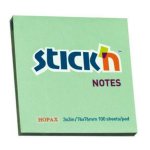 - Notepad Pastel Green 76MM X 76MM - 100 Sheets Pack 12