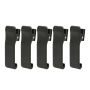 Radio Belt Clip 5-PACK Plastic Holder For Motorola GP88 GP88S GP2000