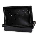 Plastic Tray 35 X 48 X 7.6CM - 35CM X 48CM X 7.6CM. 5PC Bulk Purchase.