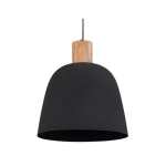Dennis Metal And Wood Pendant Light