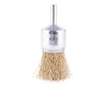 Wire End Brush High Speed 24MM X 6MM Shaft