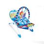 Newborn Baby Bouncer Chair Infant Rocker -blue