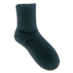 Adult Diabetic Relaxed Leg Sock - Dark Green - Factory Plaza