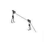 New Bike Bicycle Lift Ceiling Mounted Hoist Storage Garage Hanger Pulley Rack Jikkolumlukka