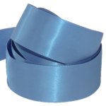 Dfs Denim Blue 25MM Satin Ribbon