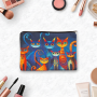 Cosmetic Bag – Blue Cats