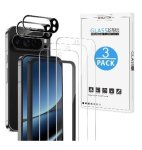 Google Pixel 10 Pro XL Premium Tempered Glass Screen And Camera Lens Protector 5PK Omoton