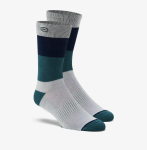 100% Trio Casual Socks Silver - Large X- Large