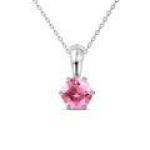 DESTINY Pink Necklace With Swarovski Crystal