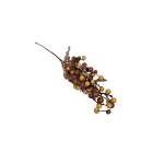 Spray With Glitter Gold Berries 12X4X70CM