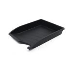 Bantex Optima Letter Tray Black Ea