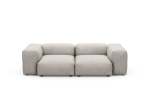 Two Module Sofa - Knit - Grey - 230CM X 115CM