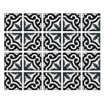 Laurana Moss Wall Tile Stickers - 15CM L X 15CM H
