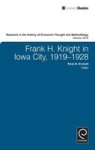 Frank H. Knight in Iowa City Hardcover