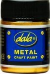 Dala Metal Craft Paint - 8 Gold 50ML