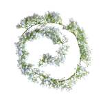 White Baby Breath Garland