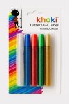 Khokhi Glitter Glue Tubes 5-PACK Assorted