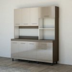 Ingrid Kitchen Scheme – Cappuccino + White