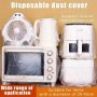 50PCS Extra Large & Thick Disposable Dust Covers For Kitchen Appliances - Waterproof Oil-resistant Protective Sleeves For Rice Cookers And Small Electronics