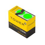 Tower C25 Colour Code Labels Neon Green