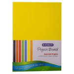 Marlin Project Boards A4 160GSM 50'S Bright Assorted