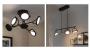 2 Light Spotlight Metal Matte Black Diuna