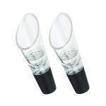 Cilio Wine Pourer - 2-PACK - Black