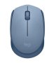 Logitech M171 Wireless Ambidextrous Optical Mouse - Blue / Grey