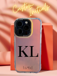 Custom Initials - Iphone Holographic Cover - Iphone 13 Pro Max