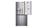 LG 570L Platinum Silver French Door Fridge freezer With Door-in-door - GC-J22FTLPL - Display