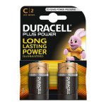 Duracell Battery Plus Alkaline C 2 Pack Livestainable
