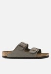 Birkenstock Arizona Birkibuc Narrow - Stone