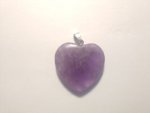 Amethyst Heart Pendant