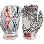 Spiderz Hybrid Adult Baseball softball Batting Gloves