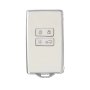 Tpu Key Case Compatible With Renault - White