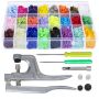 Craft 360 Sets T5 Plastic Snap Button With Snaps Pliers Tool Kit