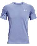 Men's Ua Streaker Run Short Sleeve - Washed BLUE-420 Md