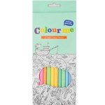 PENCIL CRAYONS Colour Me Pastel 12PK