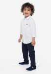 Twill Chinos - Navy Blue
