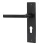 Black Indoor Door Handle Mute Lock Lever For Bedroom Bathroom